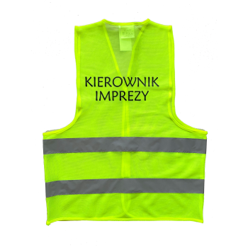 [Km06] Kamizelka odblaskowa KIEROWNIK IMPREZY